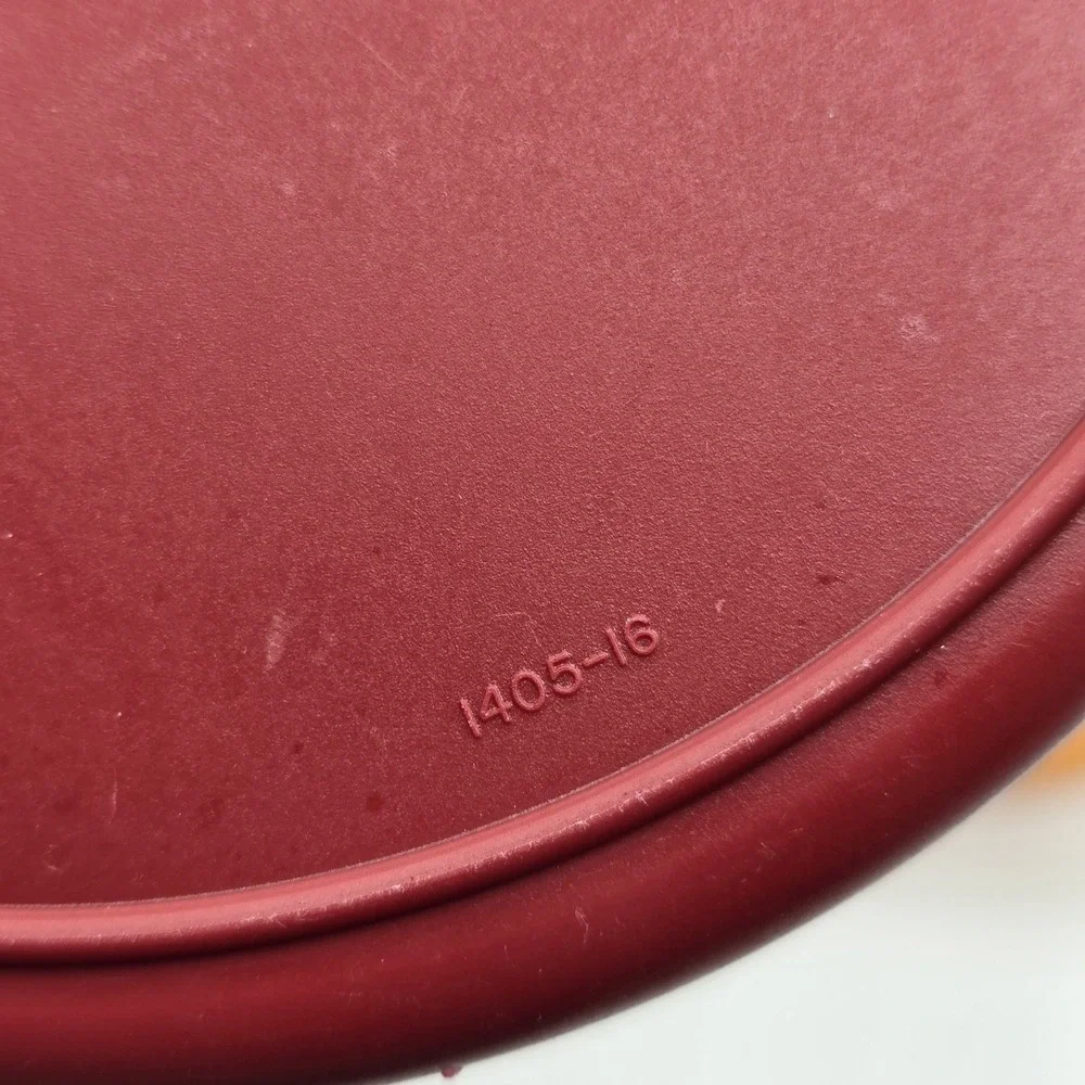 Vintage Tupperware #1405 Harvest Colors Wonder Cereal Bowl - Set Of 2 W Lids